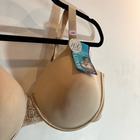 VANITY FAIR SZ 44D Underwire Lightly Padded Smooth Back Bra NEW WITH TAG - Picture 2 of 9